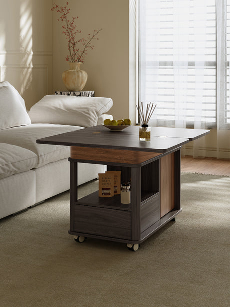 QUANMU Marisol Versatile Movable Trolley Side Table from QUANMU