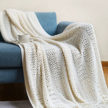 YOULI Seraphina Cozy Boho Knitted Duvet from YOULI