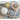 YOULI Amara Handmade Ethnic Round Pillow from YOULI
