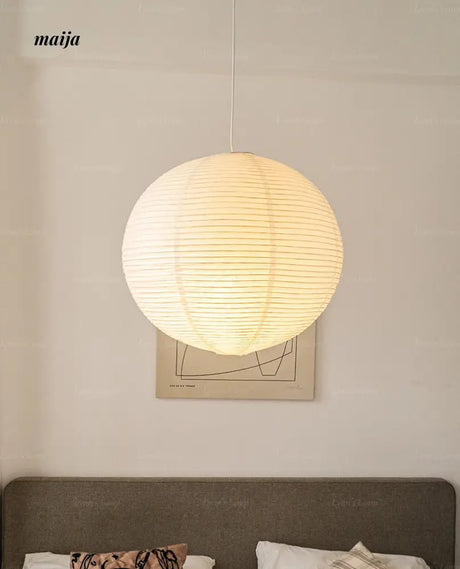 Wind Japanese Paper Lampshade from Lynn's Lamp