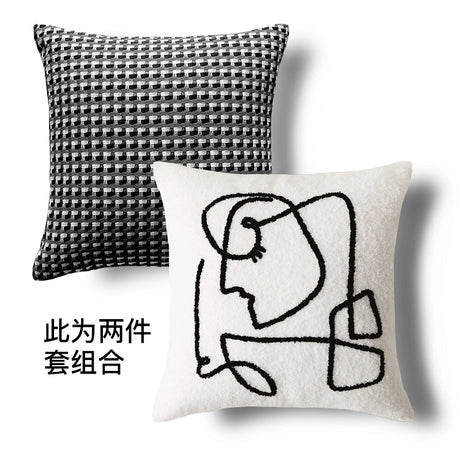YOULI Oliver Abstract Art Soft Pillow Sleeve from YOULI