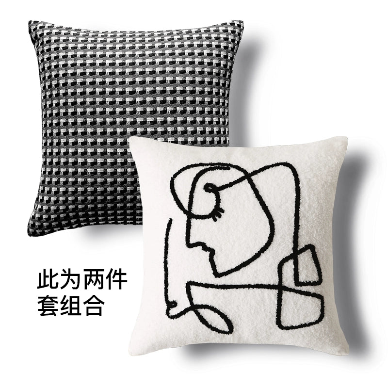 YOULI Oliver Abstract Art Soft Pillow Sleeve from YOULI