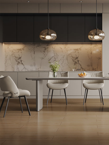 QUANMU Isadora Italian Retro High-End Dining Chair from QUANMU