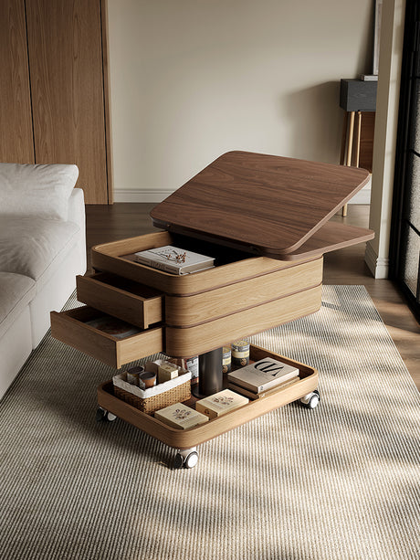 QUANMU Haruki Elegant Multifunctional Side Table from QUANMU