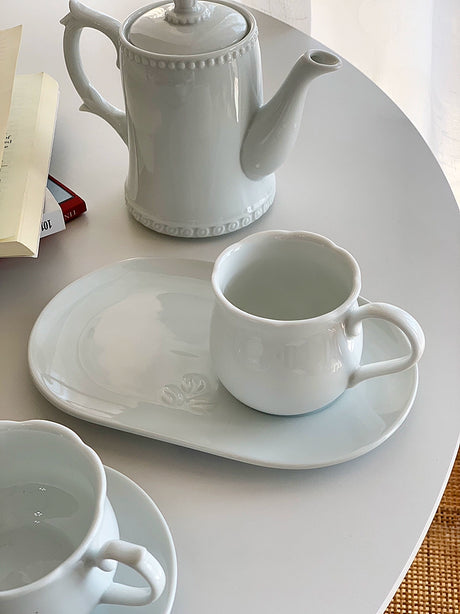 YASUKI Elowen Elegant Retro Ceramic Teapot Set from YASUKI