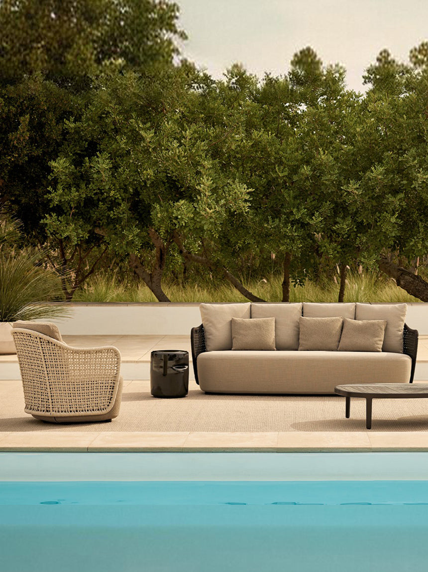 DIME GARDEN Lisandra Stylish Rattan Outdoor Sofa from DIME GARDEN