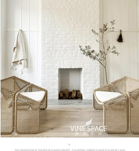 RATTAN SPACE Celestria Elegant Waterproof Balcony Set from RATTAN SPACE