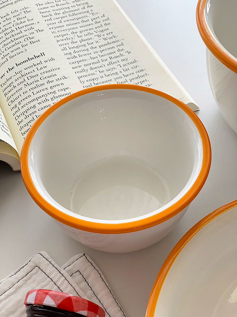 YASUKI Juniper Elegant Colorful Ceramic Bowl from YASUKI