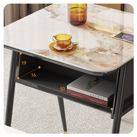 QUANMU Isolde Contemporary Light Luxury Balcony Table Set from QUANMU