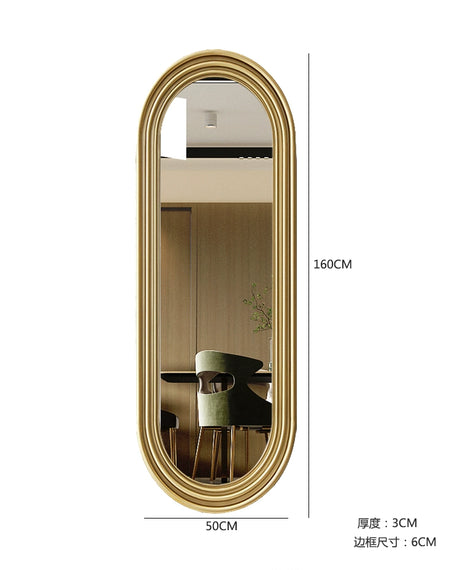 DENMARK Genevieve Elegant Reflective Design Wall-Mounted Mirror from DENMARK