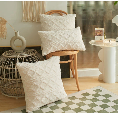 YOULI Anastasia Adorable Plush Pillowcase for Fresh Green Sofa from YOULI
