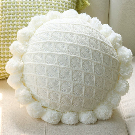 YOULI Santiago Mint Knitted Cozy Pillowcase from YOULI