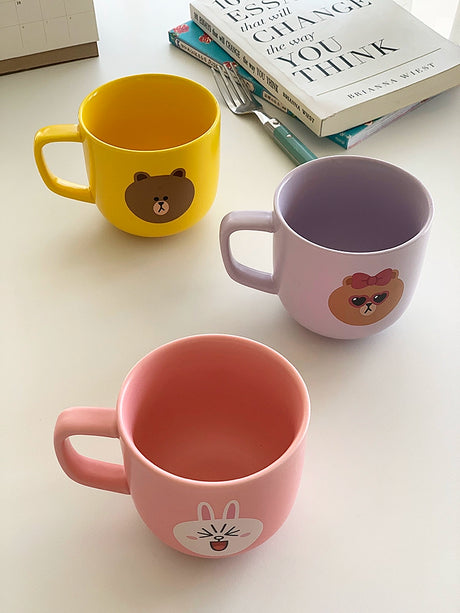 YASUKI Elowen Adorable Animal Design Milk Cup from YASUKI