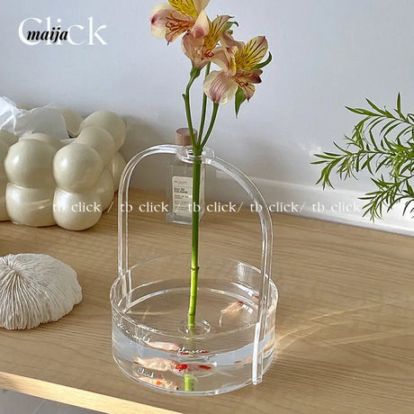 Acrylic Dish Vase from CLICK