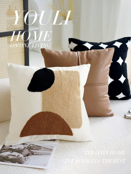 YOULI Beatrix Luxurious Creamy Velvet Pillow from YOULI