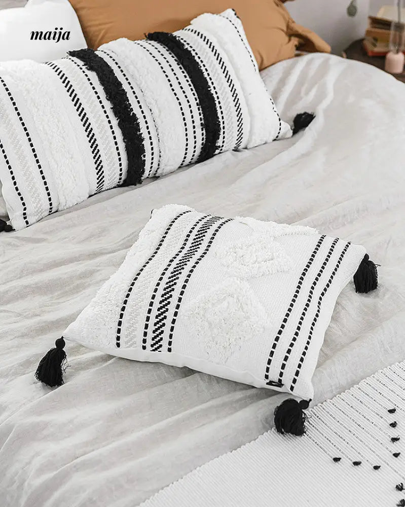 Morroccan Tufted Sofa Cushions from maija