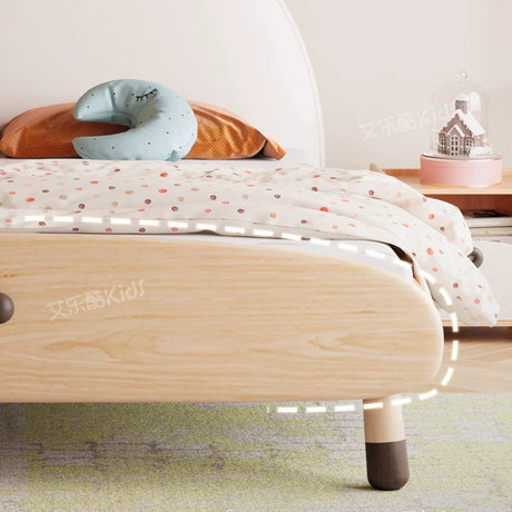 MORNING FOREST Isabella Eco-Friendly Modern Crib for Princesses from MORNING FOREST