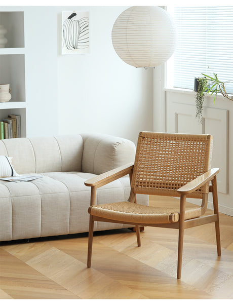 HANKE Yushiro Elegant Natural Wood Reading Stand for Leisure Sofa from HANKE