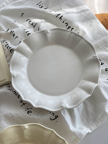 YASUKI Lila Exquisite Retro Ceramic Dessert Set from YASUKI