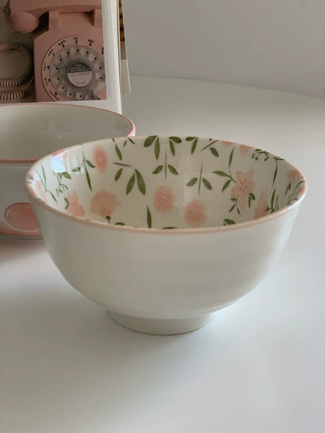 YASUKI Elowen Elegant Floral Design Bowl Set from YASUKI