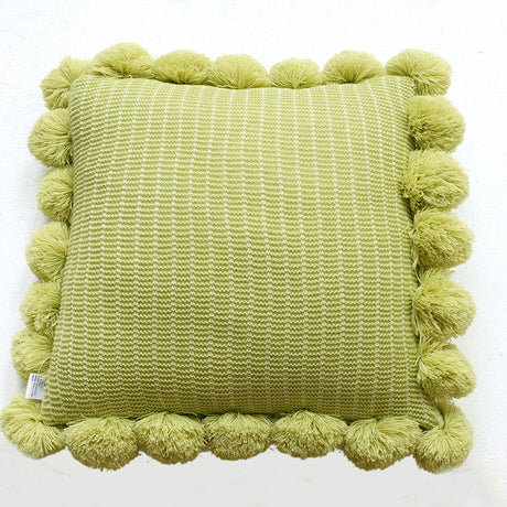 YOULI Santiago Mint Knitted Cozy Pillowcase from YOULI