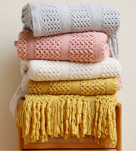 YOULI Seraphina Cozy Boho Knitted Duvet from YOULI