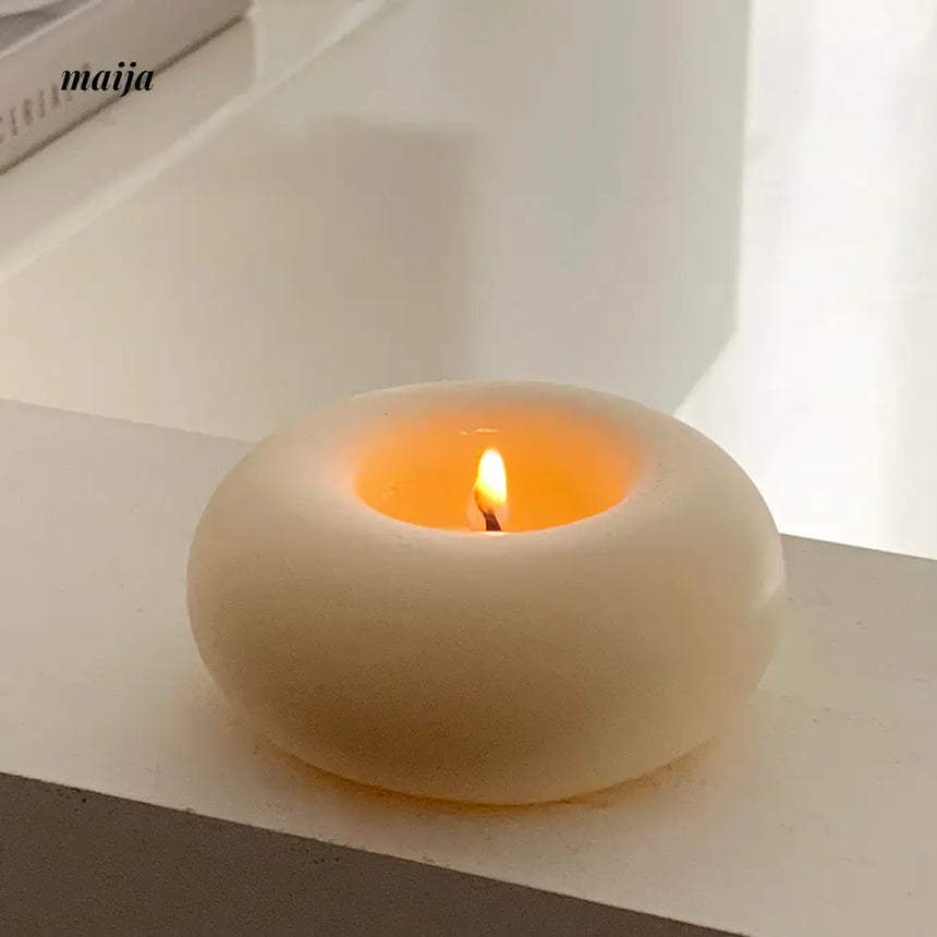 Stacked Ring Candles from maija