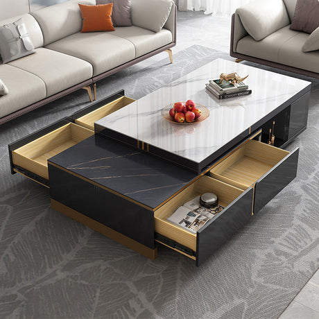 QUANMU Santiago Elegant Minimalist Coffee Table from QUANMU