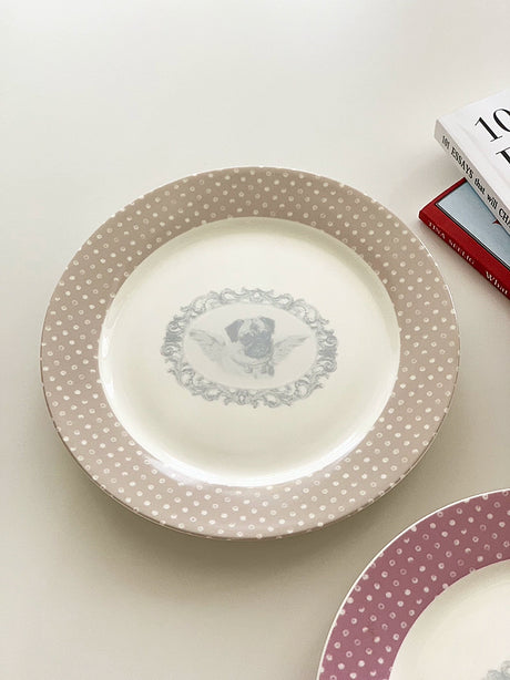 YASUKI Elowen Elegant Ceramic Dinner Plate from YASUKI