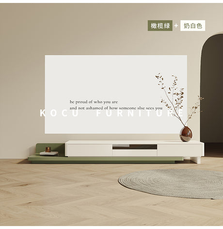 KOCU HOME Elowen Chic Solid Wood TV Cabinet from KOCU HOME