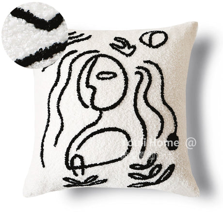 YOULI Oliver Abstract Art Soft Pillow Sleeve from YOULI