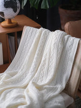 Rib Knit Throw & Cushion from maija