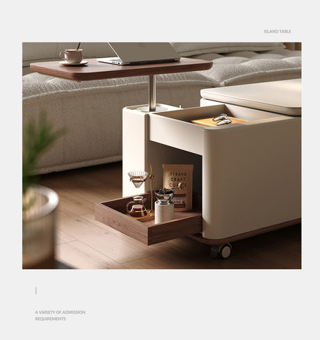 QUANMU Eleutheria Luxe Modern Lift-Top Coffee Table from QUANMU