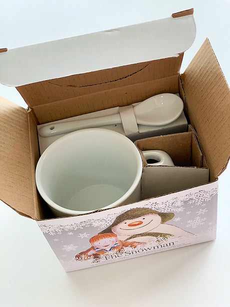 YASUKI Finnigan Stylish Snowman Ceramic Water Cup from YASUKI