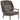 RATTAN SPACE Montpelier Waterproof High Chair with Sun Protection from RATTAN SPACE