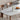 FASATI Leonardo Chic Minimalist Wood Dining Set from FASATI