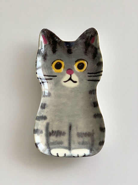 YASUKI Felicity Adorable Ceramic Cat Dish from YASUKI