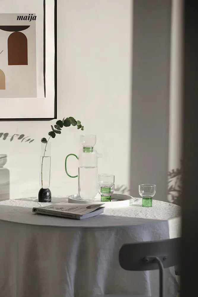 Moyu Glass Jug with Cup Set from maija