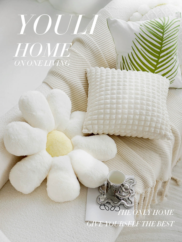 YOULI Penelope Creamy Cute Floral Pillowcase from YOULI