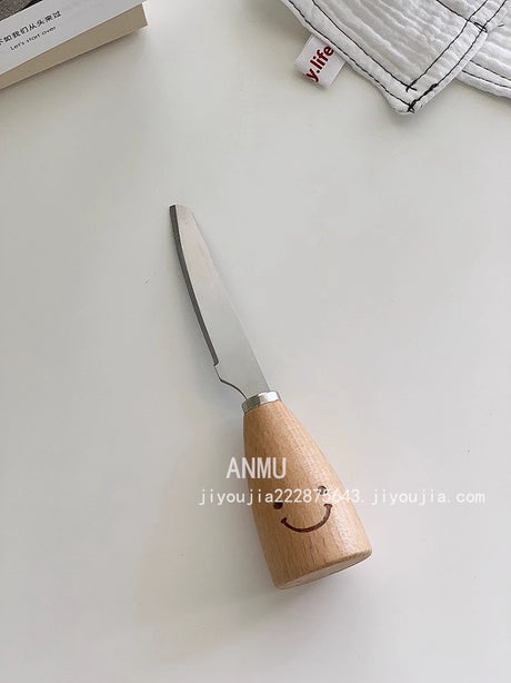 YASUKI Seraphina Charming Natural Wood Cutlery Set from YASUKI