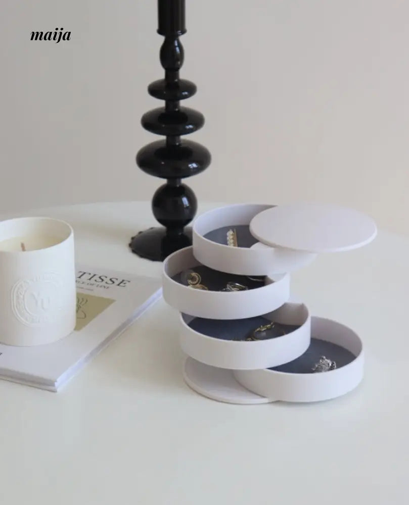 Simple Rotating Jewellery Box from SOFTHOME