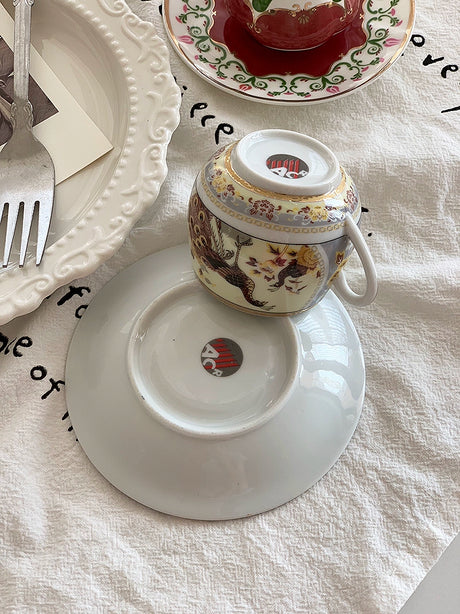 YASUKI Jonathan Vintage Chic Ceramic Tea Cup from YASUKI