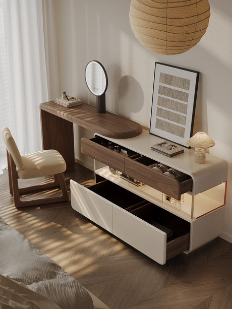 QUANMU Santiago Elegant Minimalist Chest of Drawers from QUANMU