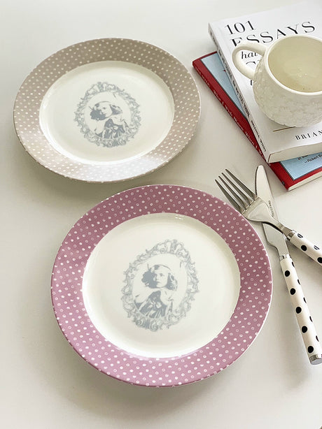 YASUKI Elowen Elegant Ceramic Dinner Plate from YASUKI