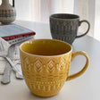 YASUKI Ignacio Elegant Art Relief Mug from YASUKI