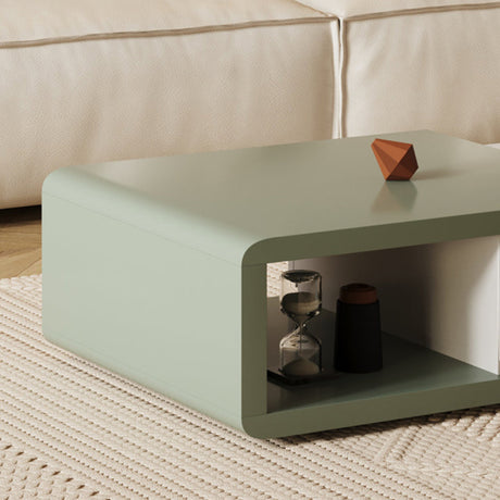 KOCU HOME Catania Rustic Retractable Solid Wood Table from KOCU HOME