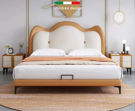 MORNING FOREST Arabella Elegant Natural Wood Crib from MORNING FOREST