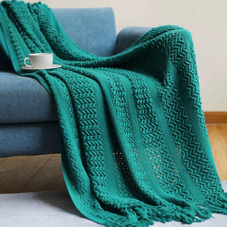 YOULI Seraphina Cozy Boho Knitted Duvet from YOULI