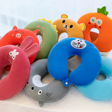 WANBAOLE Ollie Cartoon Neck Plush Pillow from WANBAOLE