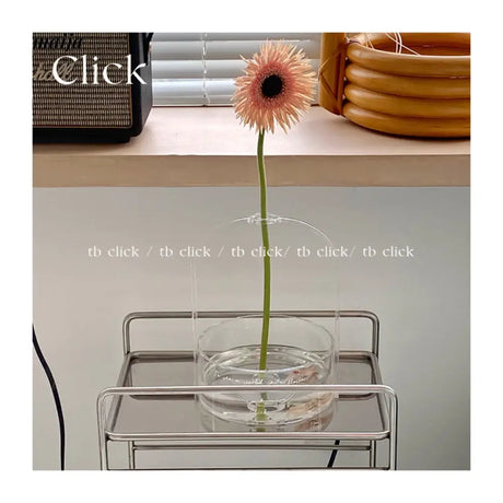 Acrylic Dish Vase from CLICK